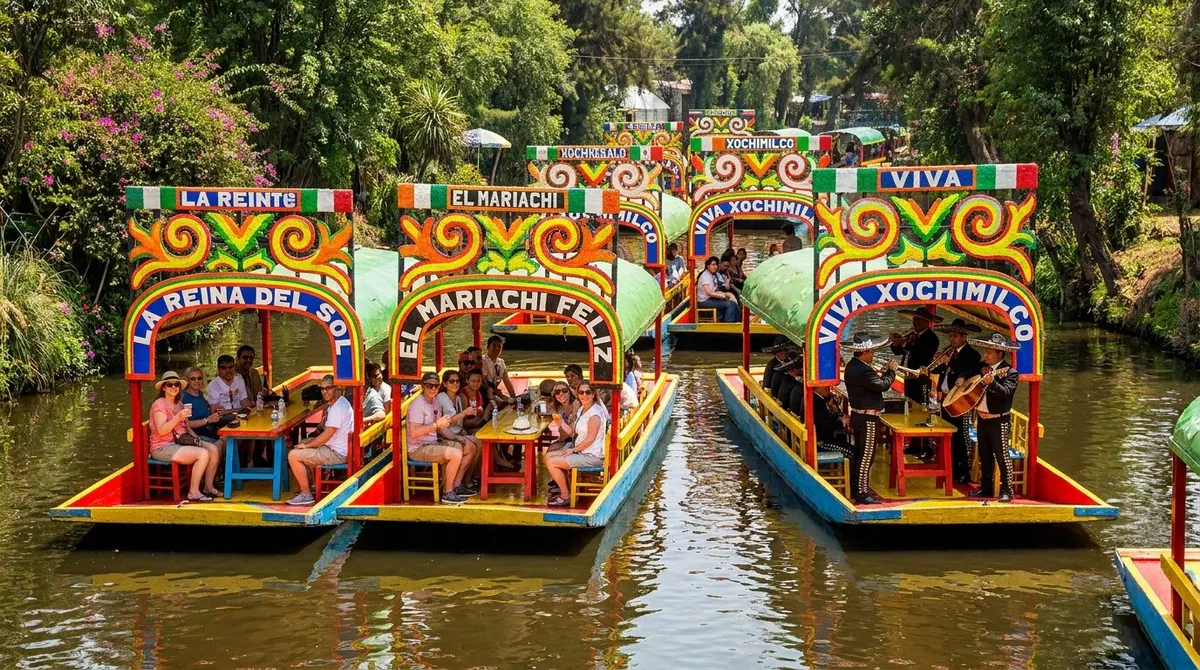 Trajineras de Xochimilco
