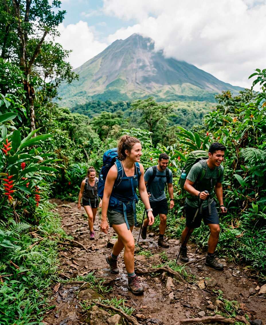 Senderismo al Volcán Arenal